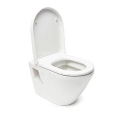 Vitra WC závesné Vitra Integra vrátane sedátka, zadný odpad 7063-003-6231 - Vitra