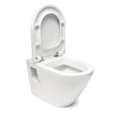 Vitra WC závesné Vitra Integra vrátane sedátka, zadný odpad 7063-003-6231 - Vitra