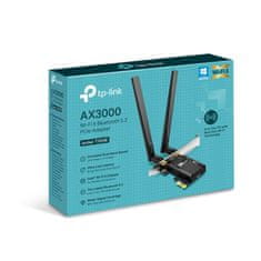 TP-LINK Archer TX55E - AX3000 Dual Band Wi-Fi 6 Bluetooth PCI Express adaptér