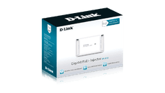 D-Link DPE-301GI 1-port Gigabit 30W PoE+ Injector