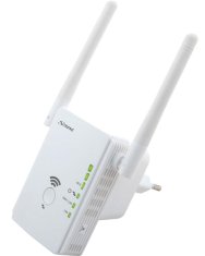 STRONG univerzálny opakovač 300/ Wi-Fi štandard 802.11b/g/n/ 300 Mbit/s/ 2,4GHz/ 2x LAN/ biely