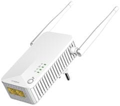 STRONG sada 2 adaptérov Powerline WF 600 DUO FR/ Powerline 600 Mbit/s/ Wi-Fi 300 Mbit/s/ 2x LAN/ biely