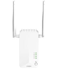 STRONG sada 2 adaptérov Powerline WF 600 DUO FR/ Powerline 600 Mbit/s/ Wi-Fi 300 Mbit/s/ 2x LAN/ biely