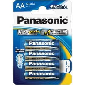 PANASONIC LR6 4BP AA Evolta alk