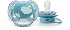 Philips Avent Cumlík Ultrasoft Premium 6-18m modrá, 1 ks