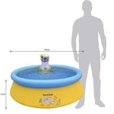 JLeisure Samostatne stojaci bazén so striekajúcim zvieraťom 150x41cm