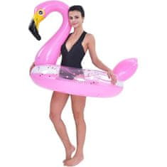 JLeisure Nafukovací plavecký kruh Flamingo 115cm
