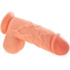 XSARA Obrovský penis ohromné dildo xxxl objemný žilnatý dong na přísavce - 77919832