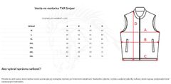 TXR Kožená vesta na motorku Sniper 4XL