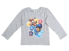 Výpredaj obliečok Detské tričko s dlhým rukávom 2 ks LABKOVÁ PATROLA modré / sivé - rôzne veľkosti Veľkosť: 98 - 104