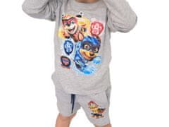 Výpredaj obliečok Detské tričko s dlhým rukávom 2 ks LABKOVÁ PATROLA modré / sivé - rôzne veľkosti Veľkosť: 98 - 104