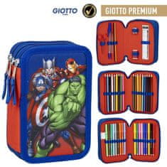 Cerda Avengers Team 3-layer filled pencil case