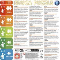 EDUCA Puzzle Jednorožce a Víly 2x48 dielikov