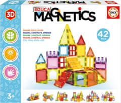 EDUCA Magnetická stavebnica Magnetics 42 vďaky