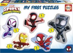 EDUCA Baby puzzle Spidey a jeho úžasní priatelia 5v1 (3-5 dielikov)