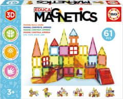 EDUCA Magnetická stavebnica Magnetics 61 vďaky