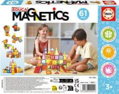 EDUCA Magnetická stavebnica Magnetics 61 vďaky