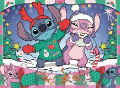 Ravensburger Puzzle 120040309 Disney: Stitch o Vánocích 100 dílků