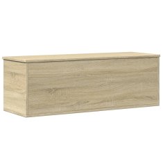 Vidaxl Úložný box dub sonoma 102x35x35 cm kompozitné drevo