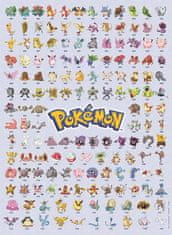 Ravensburger Puzzle 120005117 Prvních 151 Pokémonů 500 dílků