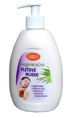 CAMELUS Regeneračné pleťové mlieko s pštr. olejom, aloe vera a kys. hyalurónovou 500 ml