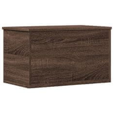 Vidaxl Úložný box hnedý dub 60x35x35 cm kompozitné drevo