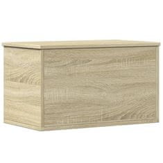 Vidaxl Úložný box dub sonoma 60x35x35 cm kompozitné drevo