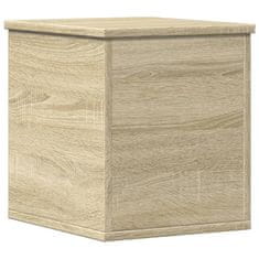 Vidaxl Úložný box dub sonoma 30x35x35 cm kompozitné drevo