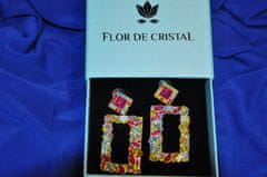 Flor de Cristal Náušnice Bibiana