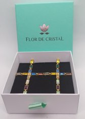 Flor de Cristal Náušnice Alma