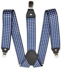 Camerazar Elegantné pánske šnúrky na nohavice, šírka 3,5 cm, nastaviteľná dĺžka 74-115 cm, ekologická umelá koža