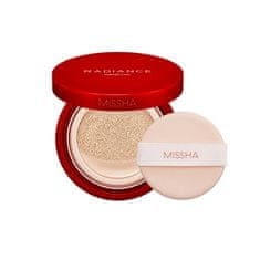 MISSHA Rozjasňujúca podkladová báza SPF 50+ Radiance Perfect Fit Cushion (Foundation) 15 g (Odtieň 19 Ivory)