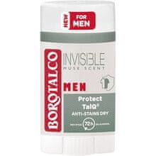 Borotalco Borotalco - Men Invisible Dry Deo Stick - Tuhý deodorant 40ml 