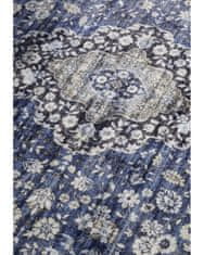 AKCIA: 160x230 cm Kusový koberec Asya 106039 Dark blue, Cream 160x230