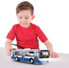 Rappa Trolejbus který hlásí zastávky česky 28 cm