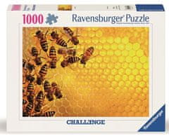 Ravensburger Puzzle 120006145 Challenge Puzzle: Včely na medové plástvi 1000 dílků