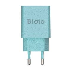 Solex Adaptér 1xUSB 230V/5V 2,4A modrý BIOIO GSM115195 EKO Save the planet