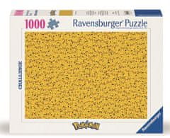 Ravensburger Puzzle 120008293 Challenge Puzzle: Pokémon Pikachu 1000 dílků