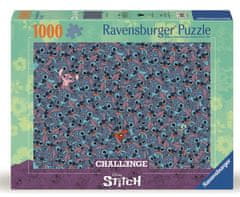 Ravensburger Puzzle 120012658 Challenge Puzzle: Disney: Stitch 1000 dílků