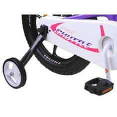 RoyalBaby detský bicykel SPACE SHUTTLE, 14" fialovy