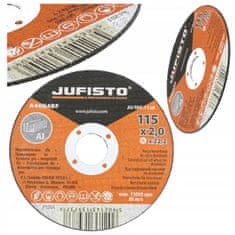 JUFISTO kotúč na rezanie aluminium korundov 115x2 mm