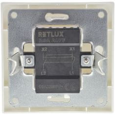Retlux RSA A01F AMY Jednopolový vypínač č.1, biely 50002713