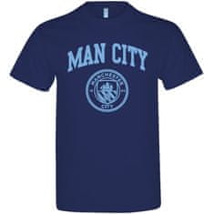 Fan-shop Tričko MANCHESTER CITY Crest navy Velikost: XL