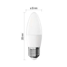 EMOS LED žárovkaZQ4D11 LED žárovka Classic svíčka / E27 / 2,5 W (32 W) / 350 lm / teplá bílá