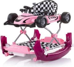 Chipolino Chodítko interaktívne Car Racer 4v1 Pink