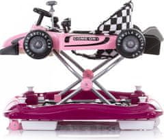 Chipolino Chodítko interaktívne Car Racer 4v1 Pink