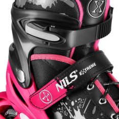 Nils Extreme kolieskové korčule NA18137A Roxy ružové veľkosť M(35-38)