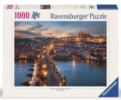 Ravensburger Puzzle 120006749 Česká kolekce: Praha v noci 1000 dílků