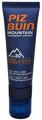 PizBuin Slnečný krém SPF 30 a ochranný balzám na pery SPF 30 2 v 1 (Mountain Combi "2 in 1" Sun Cream a Lips