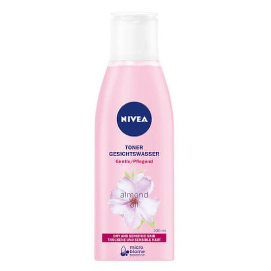 Nivea Upokojujúca čistiaca pleťová voda pre suchú a citlivú pleť 200 ml